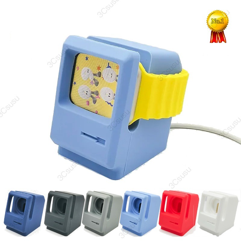 ขายส่ง ขาตั้งซิลิโคน แบบตั้งโต๊ะ สําหรับ Apple Watch Series 9 8 7 6 SE 5 4 3 2 1 Ultra Ultra2 iWatch 45 มม. 44 42 มม. 41 40 49 38