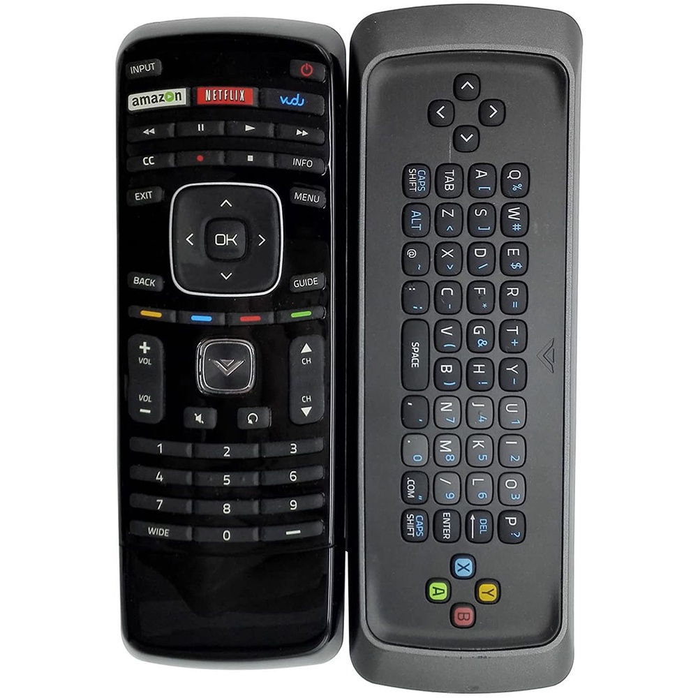 ใหม่ XRT300 คีย์บอร์ดทีวีรีโมทคอนโทรล fit สําหรับ Vizio TV E390I-B0 E390I-B1 E400I-B2 E401I-A2 E420I