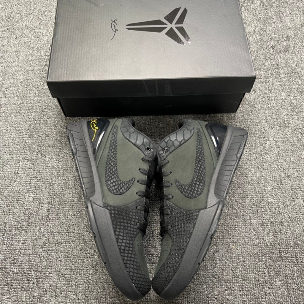 ⚡HYPEKIXK UA⚡ Nike Kobe 4 Protro Gift of Mamba FQ3544-001 Sneakers Shoes