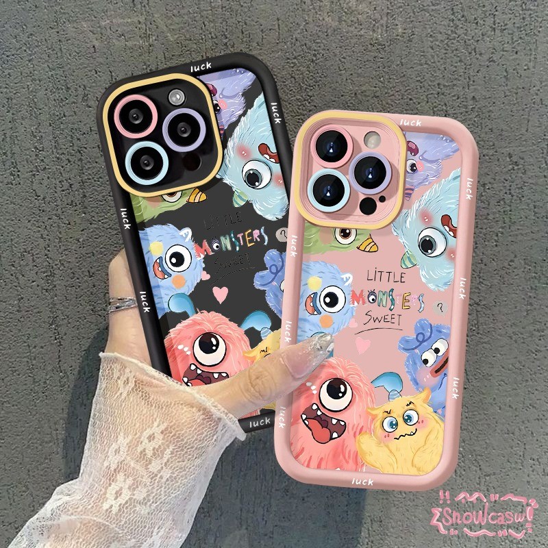 เคส Samsung A15 A23 A25 A05 A12 A32 A05s A24 A14 A03s A13 A21s A34 A52 A54 A50 A03 A53 สีสันลวดลายมอนสเตอร์น้อยสุดน่ารัก ราคา ถูกที่สุด ดีลบีเคเค แกลเลอรีภาพที่ 9