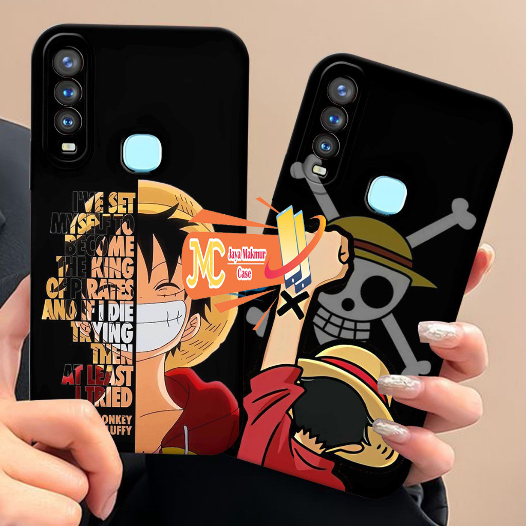 HP [JYM6] Softcase Vivo Y11/Y12/Y12i/Y15/Y16/Y17/Y19 One Piece Luffy Trendyesthetic - เคส Vivo - เคส