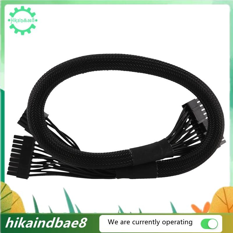 [hIkaai] ATX 24Pin To 18+10Pin เมนบอร์ด PSU Modular Power Supply สําหรับ Cooler Master V550 V650 V75