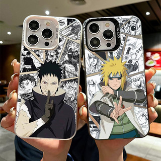 🔥COD🔥เคสไอโฟน11 for IPhone 13 12 14 15 16 Pro MAX 14 15 16 Plus XR XSmax X 7PLUS เคสโทรศัพท์โฮโลแกรมสุดเท่สไตล์นารูโตะ