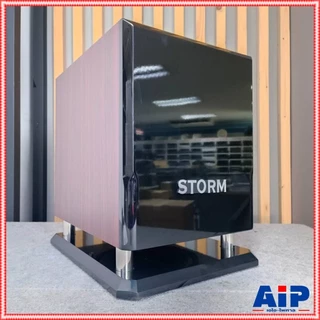 STORM RM-106 ตู้ลำโพงซับ10" ตู้ซับเบสมีแอมป์ในตัว ขนาด 10 นิ้ว Active Sub Woofer Speake RM 106 RM106 เอไอ-ไพศาล