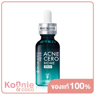 Rojukiss Acne Cero Biome Serum 30ml ผลิตภัณฑ์บำรุงผิวหน้าสำหรับผู้มีปัญหาสิว ผิวมัน รอยสิว ไม่เป็นสิวง่ายอีก.