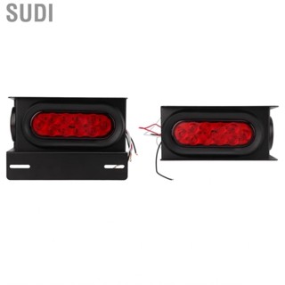 Sudi Tail Light Trailer Light Boxes Housing Kit 10LED for Heavy Truck Bus