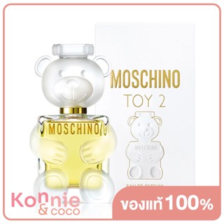 Moschino Toy2 EDP 100ml น้ำหอมมอสคิโนสำหรับผู้หญิง กลิ่นหอมสดใสเย้ายวนโทน Floral Aroma มาในขวดรูปเท็ดดี้แบร์แสนน่ารั...