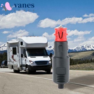 Vanes1 อะแดปเตอร์ซ็อกเก็ตเสียบจุดบุหรี่ ตัวผู้ 12V-24V 8A พลังงานสูง สไตล์ยุโรป