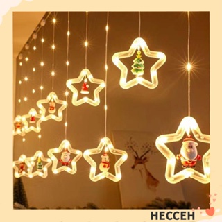 Hecceh สายไฟหิ่งห้อย LED 10 ดวง 3 เมตร ชาร์จ USB สําหรับตกแต่งปาร์ตี้คริสต์มาส งานแต่งงาน