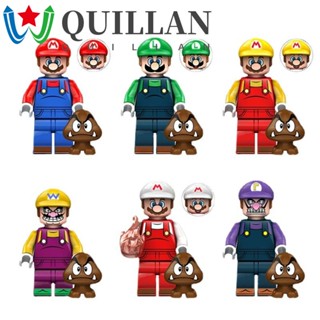 Quillan ของเล่นตัวต่อ Super Brother Buidling Blocks Moc ขนาดเล็ก เพื่อการเรียนรู้ สําหรับเด็ก