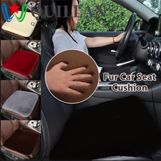 Quillan ผ้าคลุมเบาะรถยนต์ เบาะอุ่น ถอดออกได้ สําหรับคนขับหลัก ป้องกันเบาะนั่งรถยนต์ ผ้าคลุมเก้าอี้ภายในรถยนต์ ผ้าคลุมเบาะรถยนต์