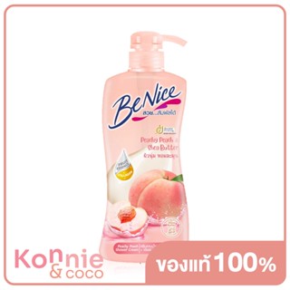 BeNice Shower Cream Peachy Peach Shea Butter 400ml บีไนซ์ ครีมอาบน้ำ.