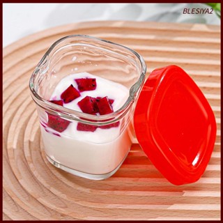 [Blesiya2] Dovewill โหลแก้วใส ปากกว้าง สําหรับใส่โยเกิร์ต ผลไม้ ขนมหวาน