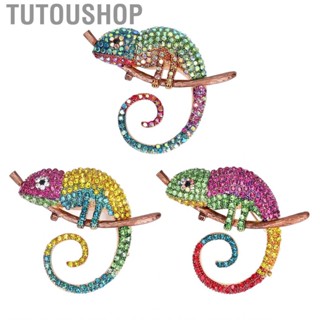 Tutoushop Brooch Fashion Design Anole Look Beautiful Appearance Light Weight Pin