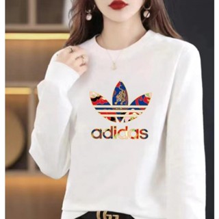 Adida.s ใหม่ เสื้อกันหนาว มีฮู้ด ใส่สบาย แฟชั่นคู่รัก สําหรับผู้ชาย และผู้หญิง 2023