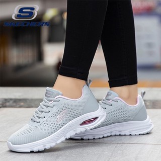 Skechers_ รองเท้าผ้าใบ เสริมเบาะอากาศ พลัสไซซ์ สําหรับผู้หญิง (ไซซ์ 36-40)