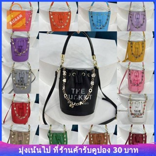 [SUAAN] พร้อมส่ง 2023 กระเป๋าสะพายไหล่ ทรงกระบอก ก้นแข็ง แบบพกพา สไตล์ตะวันตก