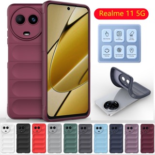 เคสโทรศัพท์มือถือ ซิลิโคน กันกระแทก ป้องกันกล้อง สําหรับ Realme 11 5G 11 4G 2023