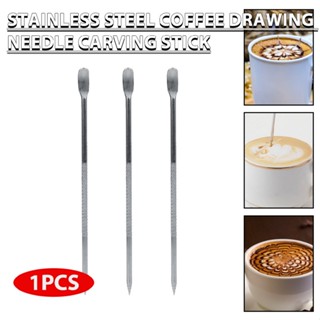 Stainless Steel Coffee Art Pen Coffee Fancy Stitch Barista Tool for Cappuccino