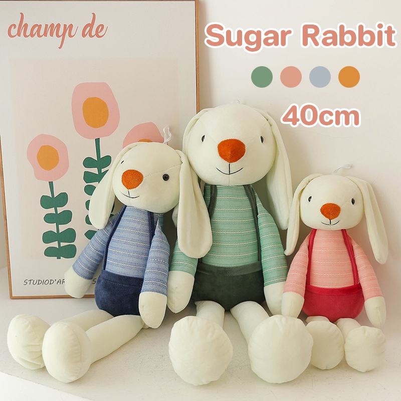 พร้อมส่ง 40cmตุ๊กตากระต่าย Sugar Rabbit ของเล่นตุ๊กตา ตัวนุ่มน่ากอด
