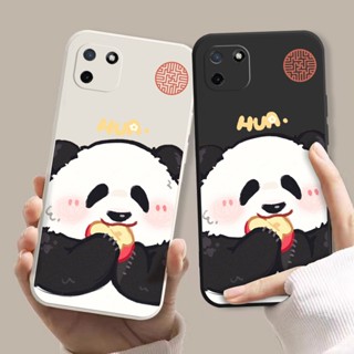 เคส Realme C11 2020 กรณีโทรศัพท์การ์ตูนแพนด้าน่ารัก C_A9