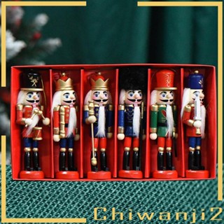 [Chiwanji2] แครกเกอร์แขวนต้นคริสต์มาส ขนาดเล็ก 6 ชิ้น