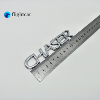 Flightcar แผ่นป้ายโลโก้ตัวอักษร ตราสัญลักษณ์ Chaser สําหรับติดท้ายรถยนต์