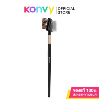 Browit Professional Brow Comb Brow Brush บราวอิท โปรเฟสชั่นนอล บราว โคมบ์ แอนด์ บราวบลัช แปรงหวีขนคิ้ว.