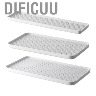 Dificuu Drain Board Water Draining Drainboard Drainer Plastic Dish Holder for Kitchen Home