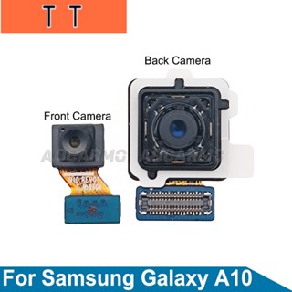  สําหรับ Samsung Galaxy A10 A105 ด้านหลังกล้องหลัง ขนาดใหญ่ หันหน้าไปทางโมดูลกล้อง สายเคเบิลอ่อน อะไหล่ซ่อม