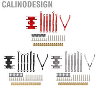 Calinodesign 6Pcs Tie Rod Kit For SCX24 Aluminium Alloy 1/24 Axial RC Car