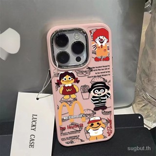 เคสป้องกันโทรศัพท์มือถือ ลายการ์ตูน M Note กันกระแทก สําหรับ iPhone 11pronmax 12 13 14 15pro max xr 7 8 plus xs max 12pro 13promax 14promax