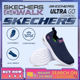 [รองเท้าผ้าใบผู้หญิง]] Skechers_go WALK ultra go รองเท้าผ้าใบลําลอง กันลื่น ระบายอากาศ เหมาะกับการเล่นกีฬา