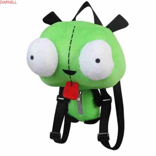 Darnell ของเล่นตุ๊กตาการ์ตูนสุนัข Alien Invader Zim Green Alien Invader Zim ขนาด 35 ซม. 20 ซม. สําหรับตกแต่งห้อง