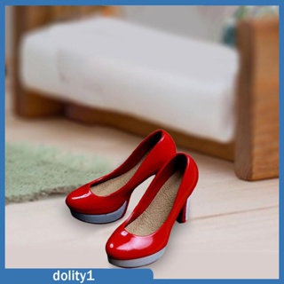 [Dolity1] ฟิกเกอร์รองเท้า สเกล 1/6 สําหรับฟิกเกอร์ 12 นิ้ว