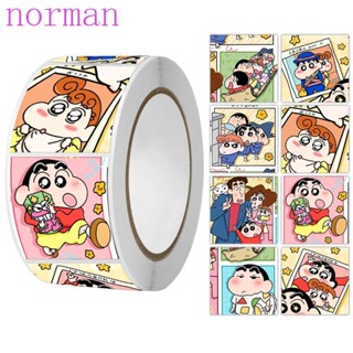 Norman สติกเกอร์ฉลาก ลายการ์ตูนชินจัง กันน้ํา DIY สําหรับตกแต่งสเก็ตบอร์ด