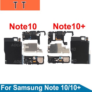  สําหรับ Samsung Note 10 Plus Note10+ ลําโพงไร้สาย ชาร์จคอยล์ เสาอากาศสัญญาณ NFC เมนบอร์ด โลหะ อะไหล่ซ่อม