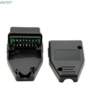 Antot OBD2 ปลั๊กเชื่อมต่อ OBD ตัวผู้ DIY สําหรับรถยนต์