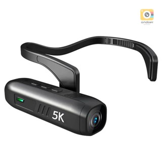 And-5k กล้องเว็บแคมวิดีโอ WiFi 30MP IPX5 กันน้ํา กันสั่น IPX5 พร้อม 120°เลนส์มุมกว้าง รองรับการควบคุมผ่านแอพ สําหรับบันทึกวิดีโอ Vlog