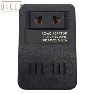 【ONCEMOREAGAIN】Step-Down Transformer Travel Adapter 60W AC 220V to 110V/110V to 220V Converter