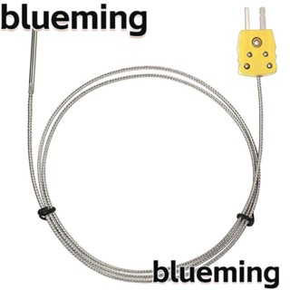 Blueming2 โพรบเทอร์โมคัปเปิล Type K หัววัดโลหะ เชื่อมต่อเซนเซอร์ K Type 0°ค ~ 500°ค (32°F ~ 932°F) TL1004 โพรบเซนเซอร์วัดอุณหภูมิ