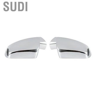 Sudi 2pcs Electroplate Side Rearview Mirror Half Cover Trim Fits for Equinox Terrain 10-14