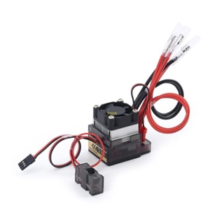 Youn มอเตอร์ควบคุมความเร็วไฟฟ้า 320A BEC 5 6V 2A ESC 2-4 เซลล์ สําหรับรถบักกี้ รถบรรทุกบังคับ