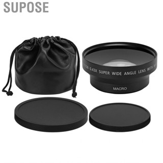 Supose 0.43X Wide Angle Lens Universal Macro Conversion Alloy And Optical Glass