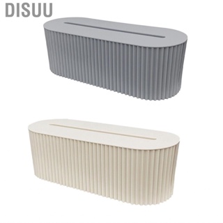 Disuu Outlet Cord Storage Box  Wide Application Sturdy Cable Management Practical Multifunctional Plastic for Office