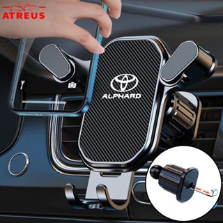 ขาตั้งโทรศัพท์มือถือ หมุนได้ 360 องศา สําหรับรถยนต์ Toyota Alphard