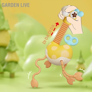  GARDEN LIVE ยีราฟดึงสตริงของเล่นซิลิโคนสัตว์ดึงสตริงกิจกรรมของเล่นเด็กประสาทสัมผัสของเล่นสำหรับทักษะและการกระตุ้นสัมผัส