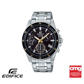 CASIO นาฬิกาข้อมือผู้ชาย EDIFICE รุ่น EFV-540D-1A9VUDF วัสดุสเตนเลสสตีล สีดำ