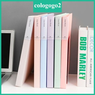 Cologogo2 ถุงกระดาษใส สําหรับใส่เอกสาร ขนาด A4 20 40 80 100