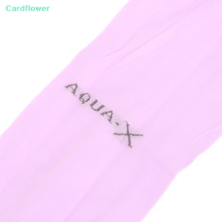 &lt;Cardflower&gt; ปลอกแขน ผ้าเรยอน ป้องกันรังสียูวี กันลื่น เหมาะกับฤดูร้อน สําหรับผู้ชาย และผู้หญิง ใส่ขับขี่กลางแจ้ง ลดราคา